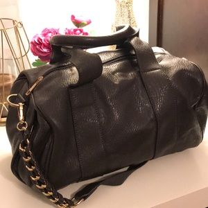 Studded tote/crossbody purse